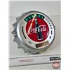 Image 8 : Coca-Cola Alarm Clock Radio (Batt. Opp) (9"Dia)