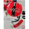 Image 2 : Coca-Cola Disc Telephone c/w Original Box (Box Measures : 12-1/4"H x 15"W x 4-1/2"D)