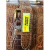 Image 10 : Vintage Eveleigh Suite Case : Crocodile Leather (13"H x 23"W x 7"D)