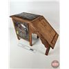 Image 2 : Moccasin Agency Shoe Fitting Stool (15-1/2"H x 9-1/2"W x 23"D)