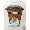 Image 6 : Moccasin Agency Shoe Fitting Stool (15-1/2"H x 9-1/2"W x 23"D)