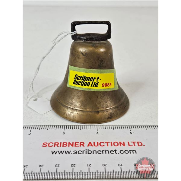Brass Bell (3-1/4"H x 3"Dia)