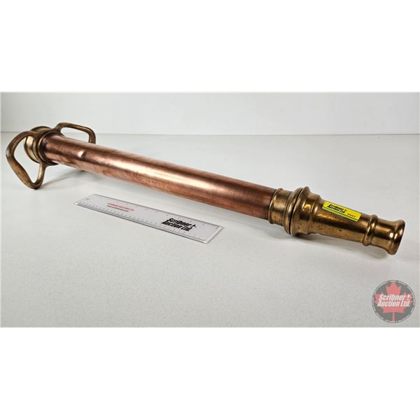 Fire Hose : Powhatan B & I Works Ranson, W. VA. (30"L)