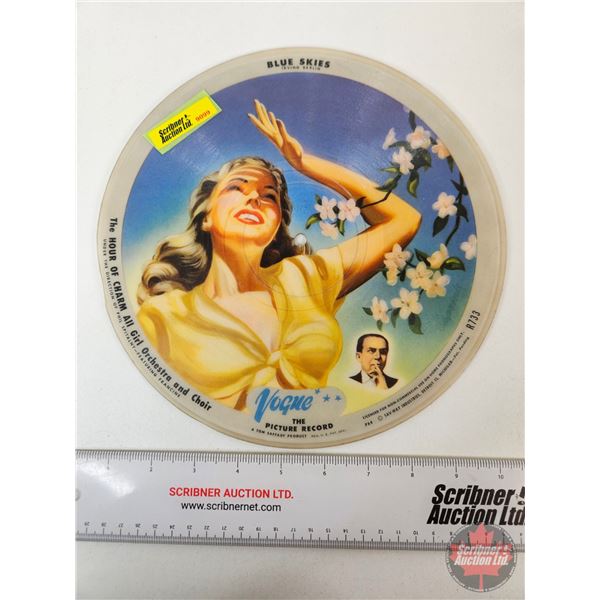 Vogue Picture Record : Blue Skies & Seville by The Hour of Charm All Girl Orchestra (10"Dia)