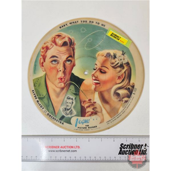 Vogue Picture Record : Baby, What You Do To Me & (Ah Yes) There's Good Blues Tonight by Clyde McCoy 