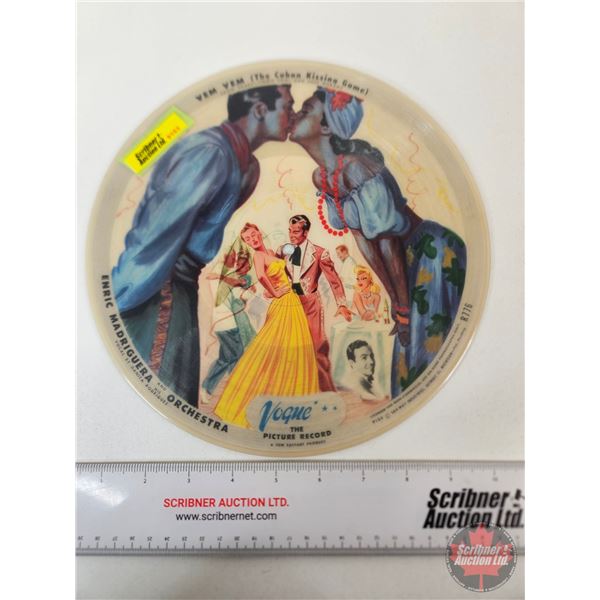 Vogue Picture Record : Vem Vem (The Cuban Kissing Game) & Mujercita by Enric Madriguera (10"Dia)