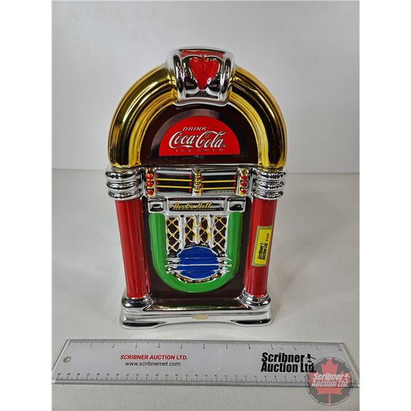 Coca-Cola Jukebox Cookie Jar (12"H x 7-1/2"W x 6-1/2"D)