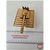Image 10 : Miniature Tank : Made from Fired .223 Cal Shells (3"H x 3-1/2"W x 5-3/4"D)