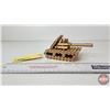 Image 1 : Miniature Tank : Made from Fired .223 Cal Shells (3"H x 3-1/2"W x 5-3/4"D)