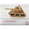 Image 7 : Miniature Tank : Made from Fired .223 Cal Shells (3"H x 3-1/2"W x 5-3/4"D)
