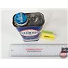 Image 6 : Anti-Freeze Tin : Kleen-Flo (Partial Full) (6"H x 2-3/4"W x 1"D)
