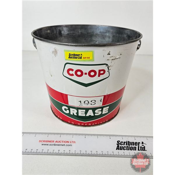 CO-OP Grease Pail (7-1/2"H x 9"Dia)