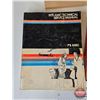 Image 2 : Wood Crate w/ Automotive Books (5) - The Hillman Minx - Boyes And Rosser Ltd Catalogue - 1975 AMC Te