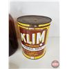 Image 4 : Collector Combo : Incl. - Sad Iron - Glass Shoulder Jug - Staffor Jam Pail - Klim Whole Milk