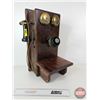 Image 1 : Wood Box Phone (20-1/2"H x 9-1/4"W x 11-1/4"D)