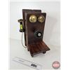 Image 2 : Wood Box Phone (20-1/2"H x 9-1/4"W x 11-1/4"D)