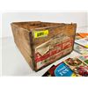 Image 5 : Cooking Ephemera w/ Wood Crate (Crate Measures : 5"H x 8-3/4"W x 12"D)