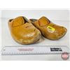 Image 1 : Wood Shoes  (12-1/2"L x 5-1/2"W)