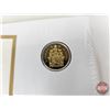 Image 3 : RCM 2006 Annual Report Selectively Gold Plated 50-Cent Coin c/w Shipping Box (Box Measures : 14"H x 
