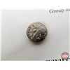 Image 4 : Canadian Women's Army Corps WWII (3) Brass CWAC Uniform Buttons & (1) Cap Badge