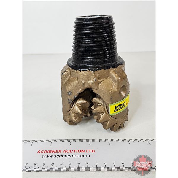 Tricone Drill Bit (Painted) (6"H)