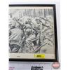 Image 3 : Glass Framed 1943 Asemaan Print by A.Lindeberg (Frame Measures : 11-3/4"H x 14-3/4"W)
