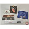 Image 1 : Royal Group : Incl. - Framed Diana Picture - Collector Plate - Stamps