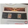 Image 3 : Royal Group : Incl. - Framed Diana Picture - Collector Plate - Stamps