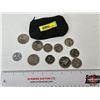 Image 4 : Vintage Change Purse w/  - Canadian Northern Wildlife Token - (5) Canadian Fifty Cent Pieces - (2) C
