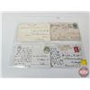 Image 11 : Hand Written Letters & Postcards Incl. - 1883 - 1874 - Early 1900's Etc!