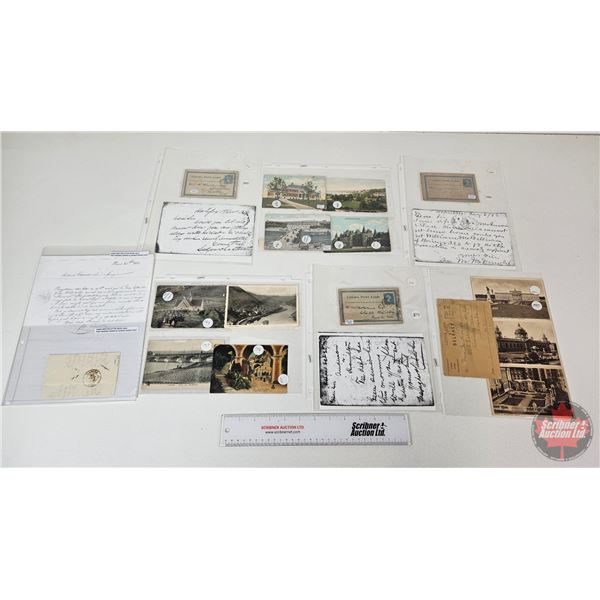 Hand Written Letters & Postcards Incl. - 1883 - 1874 - Early 1900's Etc!