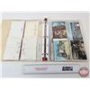 Image 5 : Vintage Postcards (In Binder) : Incl. - Europe - USA States - Canada - RCMP ETC!