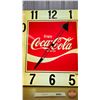 Image 3 : Coca-Cola Electric Light Up Arena Clock (38-1/2"H x 38-1/2"W x 6"D)