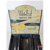 Image 7 : Tin Counter Top Store Display Stand : "Wet Pruf Tape" (17"H x 9-1/2"W x 9"D)