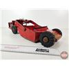 Image 10 : Pressed Steel Toy Earth Mover/Scraper : Structo Toys (5-1/2"H x 7"W x 22"L)