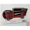 Image 11 : Pressed Steel Toy Dump Truck : Lincoln (Re-Painted) (6-1/4"H x 5-1/2"W x 15"L)