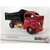 Image 4 : Pressed Steel Toy Dump Truck : Lincoln (Re-Painted) (6-1/4"H x 5-1/2"W x 15"L)