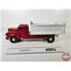 Image 11 : Pressed Steel Toy Dump Truck : Lincoln (Re-Painted) (6"H x 5-1/2"W x 16"L)