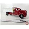 Image 4 : Pressed Steel Toy Dump Truck : Lincoln (Re-Painted) (6"H x 5-1/2"W x 16"L)