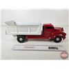 Image 5 : Pressed Steel Toy Dump Truck : Lincoln (Re-Painted) (6"H x 5-1/2"W x 16"L)