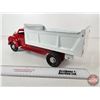 Image 9 : Pressed Steel Toy Dump Truck : Lincoln (Re-Painted) (6"H x 5-1/2"W x 16"L)
