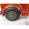 Image 13 : Pressed Steel Toy Stake Truck : Marx (5-1/2"H x 6-1/4"W x 18"L)