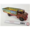 Image 5 : Pressed Steel Toy Stake Truck : Marx (5-1/2"H x 6-1/4"W x 18"L)
