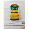 Image 3 : Pressed Steel Toy Truck & Dump Trailer : Structo (Truck is Re-Painted) (5-3/4"H x 5-1/2"W x 21"L)