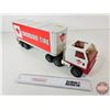 Image 5 : Pressed Steel Toy Semi Truck & Trailer : Canadian Tire (Tonka) (6-3/4"H x 4"W x 21-1/2"L)