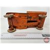 Image 11 : Pressed Steel Toy Dump Truck : Wyandotte Toys (NOTE : Wooden Rims) (4-1/2"H x 5"W x 12-1/2"L)