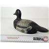 Image 8 : Decoy : Blue Bill Drake (c. 1960) (7"H x 6"W x 14"D)