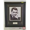 Image 1 : Autographed Photo : Cary Grant 1982 (No Glass) (No COA) (Framed Matted) (22-1/2"H x 18-1/2"W)