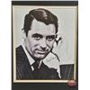 Image 2 : Autographed Photo : Cary Grant 1982 (No Glass) (No COA) (Framed Matted) (22-1/2"H x 18-1/2"W)