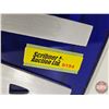 Image 12 : Light Up Sign : "On Air" (Cobalt Blue Glass) (4-1/2"H x 12-1/2"W x 3-1/4"D)